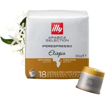 Illy Cápsulas De Café Ipso As Ethiopia 18 Unidades Brown One Size Illy Cápsulas De Café Ipso As Ethiopia 18 Unidades Brown One Size