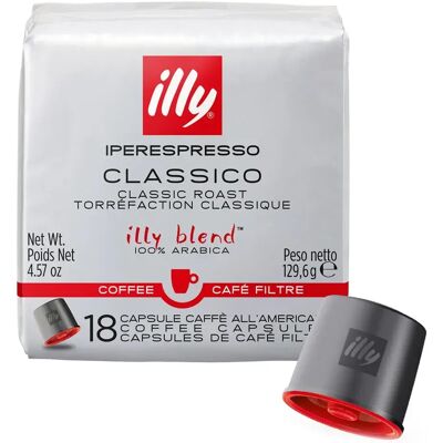 Illy Cápsulas De Café Ipso Home Americano Classico 18 Unidades Brown One Size Illy Cápsulas De Café Ipso Home Americano Classico 18 Unidades Brown One Size