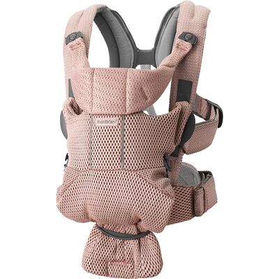 BabyBjorn Baby Move 3D Malla Portabebés - Rosa Palo - Ergonómico, Transpirable, Ajustable - Portabebés BabyBjorn Baby Move 3D Malla Portabebés - Rosa Palo - Ergonómico, Transpirable, Ajustable - Portabebés