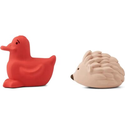 Liewood Juguetes de baño de caucho natural Henrik - Juego de 2 Liewood Juguetes de baño de caucho natural Henrik - Juego de 2
