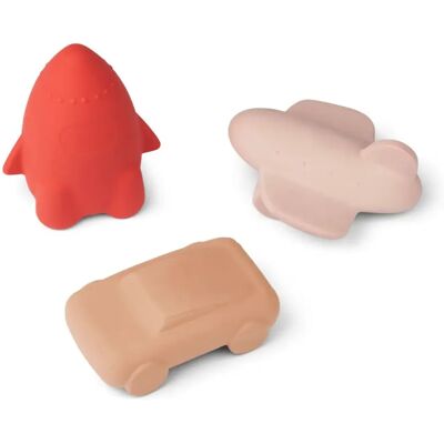 Liewood Juguetes de caucho natural Jacob - Juego de 3 Liewood Juguetes de caucho natural Jacob - Juego de 3