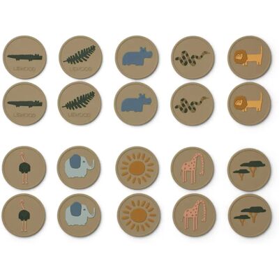 Liewood Juego de memoria Easton de silicona Liewood Juego de memoria Easton de silicona