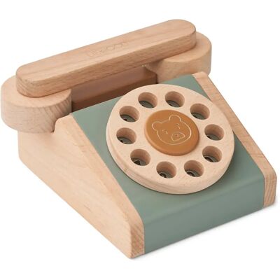 Liewood Teléfono clásico de madera Selma Liewood Teléfono clásico de madera Selma