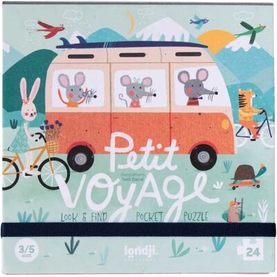 Londji - Puzzle Petit Voyage - 24 piezas Multicolor - Rompecabezas Londji - Puzzle Petit Voyage - 24 piezas Multicolor - Rompecabezas