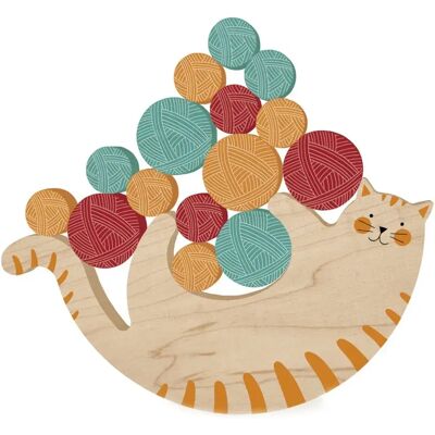 Londji Meow! Juego de equilibrio - Juguete de madera para familia Londji Meow! Juego de equilibrio - Juguete de madera para familia
