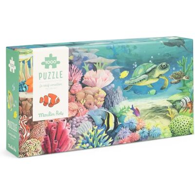 Moulin Roty Rompecabezas «El arrecife de coral» - La vuelta al mundo Moulin Roty Rompecabezas «El arrecife de coral» - La vuelta al mundo