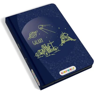 KIDYWOLF Kidydraw mini tableta de dibujo galaxia - tableta KIDYWOLF Kidydraw mini tableta de dibujo galaxia - tableta