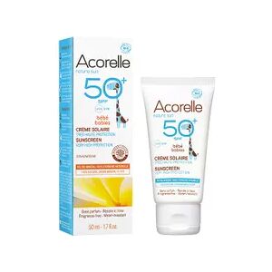 Acorelle CREMA SOLAR SPF50+ PARA BEBÉS 50 ml