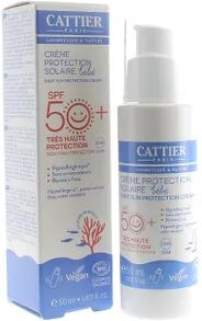 Cattier Crema Protección Solar Bebe SPF50 Bio 50 ml