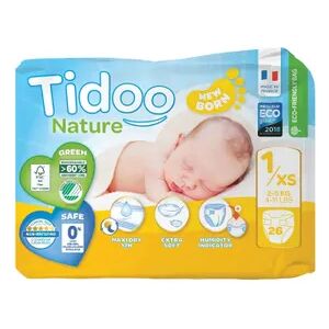 Tidoo Nature Pañales Ecológicos Talla 1 26 Uds