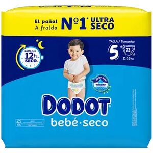 Dodot Bebé Seco T-5 72 Uds