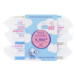 Sebamed Baby Toallitas Limpiadoras Lote 3 Uds 60 Uds