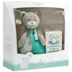 Mustela Pack Musti Agua De Colonia + Osito De Peluche Azul