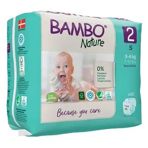 Bambo Pañal 2 S 3-6 Kg 30 Uds