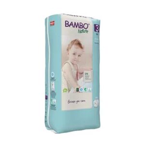 Bambo Pañal 3 M 4-8 Kg 52 Uds