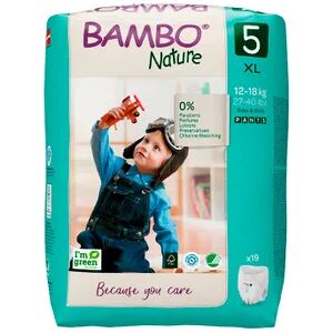 Bambo Pañal 5 M 12-18 Kg 19 Uds