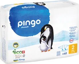 Pingo Pañales T2 3-6 Kg 42 Uds