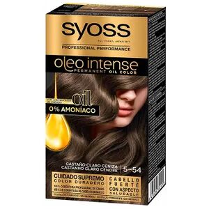 Syoss Olio Intense Tinte Sin Amoniaco #5.54-Castaño Claro Ceniza