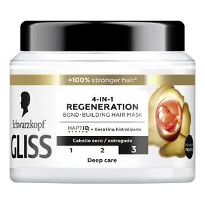 Schwarzkopf Gliss Regeneration 4 En 1 Mascarilla 400 ml