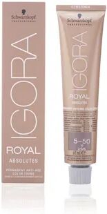 Schwarzkopf IGORA ROYAL ABSOLUTES 5-50 CASTAÑO CLARO DORADO NATURAL 60ml