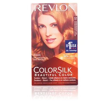 Revlon Colorsilk Tinte #57-Castaño Dorado Muy Claro