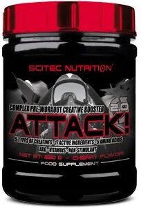 Scitec ATTACK! 2.0 - 320 g Cereza