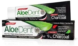 Optima Aloedent Dentifrico Aloe Vera Con Carbon Activado 100 ml