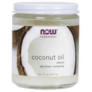 Now Foods Aceite De Coco Natural Piel Y Cabello 207 ml