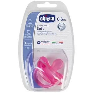 Chicco CHUPETE PHYSIO SOFT SILICONA 0-6M ROSA 1 Ud Rosa