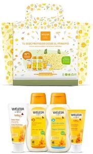 Weleda Set Regalo Bienvenido Bebé Bolsa + 5 Piezas