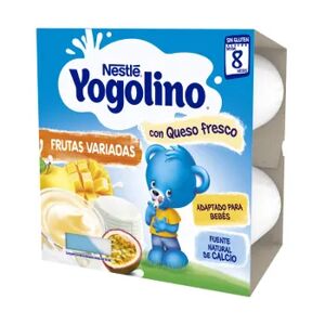 Nestle Yogolino Yogolino Con Queso Fresco Frutas Variadas 4 Uds 100g Frutas