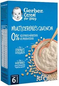 Gerber Multicereales Quinoa Sin Azúcares Añadidos 270g