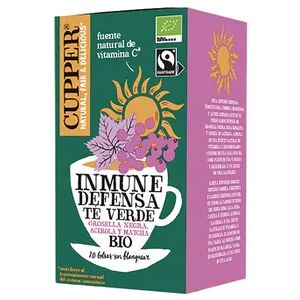 Cupper Inmune Defensa Té Verde Bio 20 Infusiones