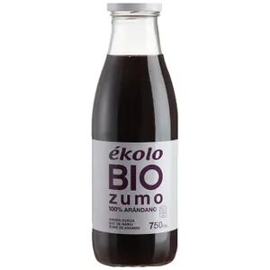 Ékolo Zumo De Arándanos 100% Exprimido Bio 750 ml