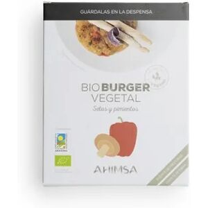 Ahimsa BURGUER VEGETAL SETAS PIMIENTOS BIO 160g