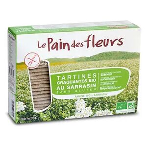 Le Pain Des Fleurs BIO PAN CRUJIENTE DE TRIGO SARRACENO 300g