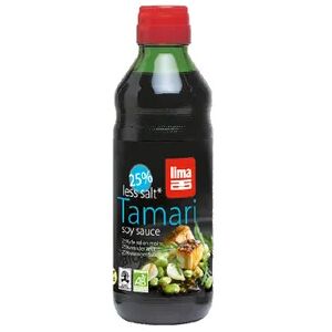 Lima TAMARI SALSA DE SOJA 25% MENOS DE SAL 250ml