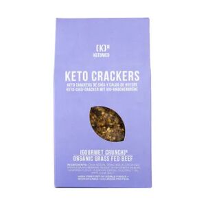 Ketonico Keto Crackers De Chía Y Caldo De Huesos Bio 60g