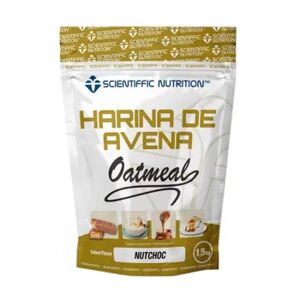 Scientiffic Nutrition Harina de Avena Integral Micronizada 1.5 Kg Chocolate-Caramelo