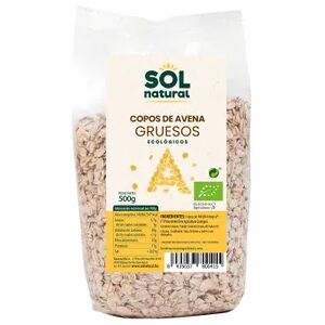 Sol Natural COPOS DE AVENA INTEGRAL GRUESOS SIN GLUTEN BIO 500g