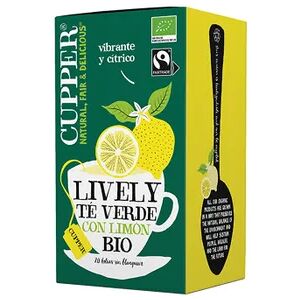 Cupper Green Tea With Lemon Bio 20 Infusiones