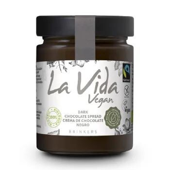 La Vida Vegan Crema De Chocolate Negro 270g Chocolate Negro