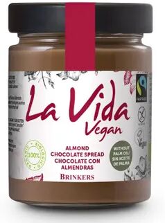 La Vida Vegan Crema Chocolate Con Almendras 270g Chocolate-Almendras