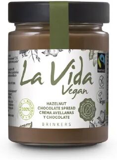 La Vida Vegan Crema Avellanas y Chocolate 600g Avellana-Chocolate