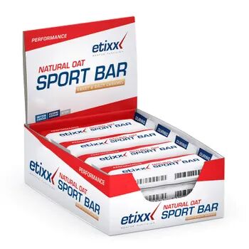 Etixx NATURAL OAT SPORT BAR 12x55g Caramelo