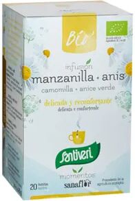 Santiveri SANAFLOR INFUSIÓN MANZANILLA CON ANÍS BIO 20 Infusiones