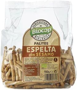 Biocop PALITOS DE ESPELTA CON SÉSAMO 150g