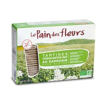 Le Pain Des Fleurs BIO PAN CRUJIENTE DE TRIGO SARRACENO 300g