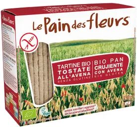 Le Pain Des Fleurs Tostadas Bio Con Avena Sin Gluten 150g