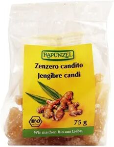 Rapunzel JENGIBRE CANDI BIO 75g